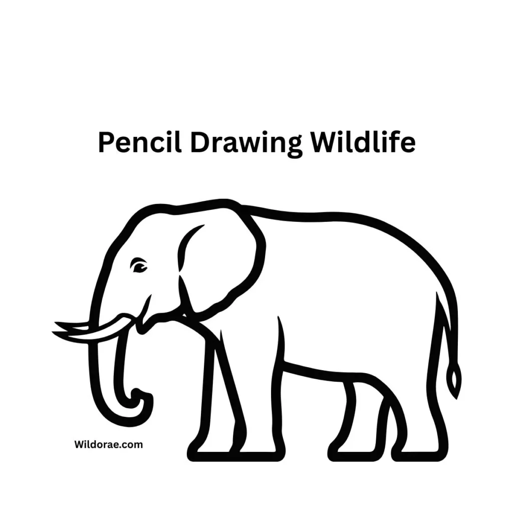 pencil-drawing-wildlife