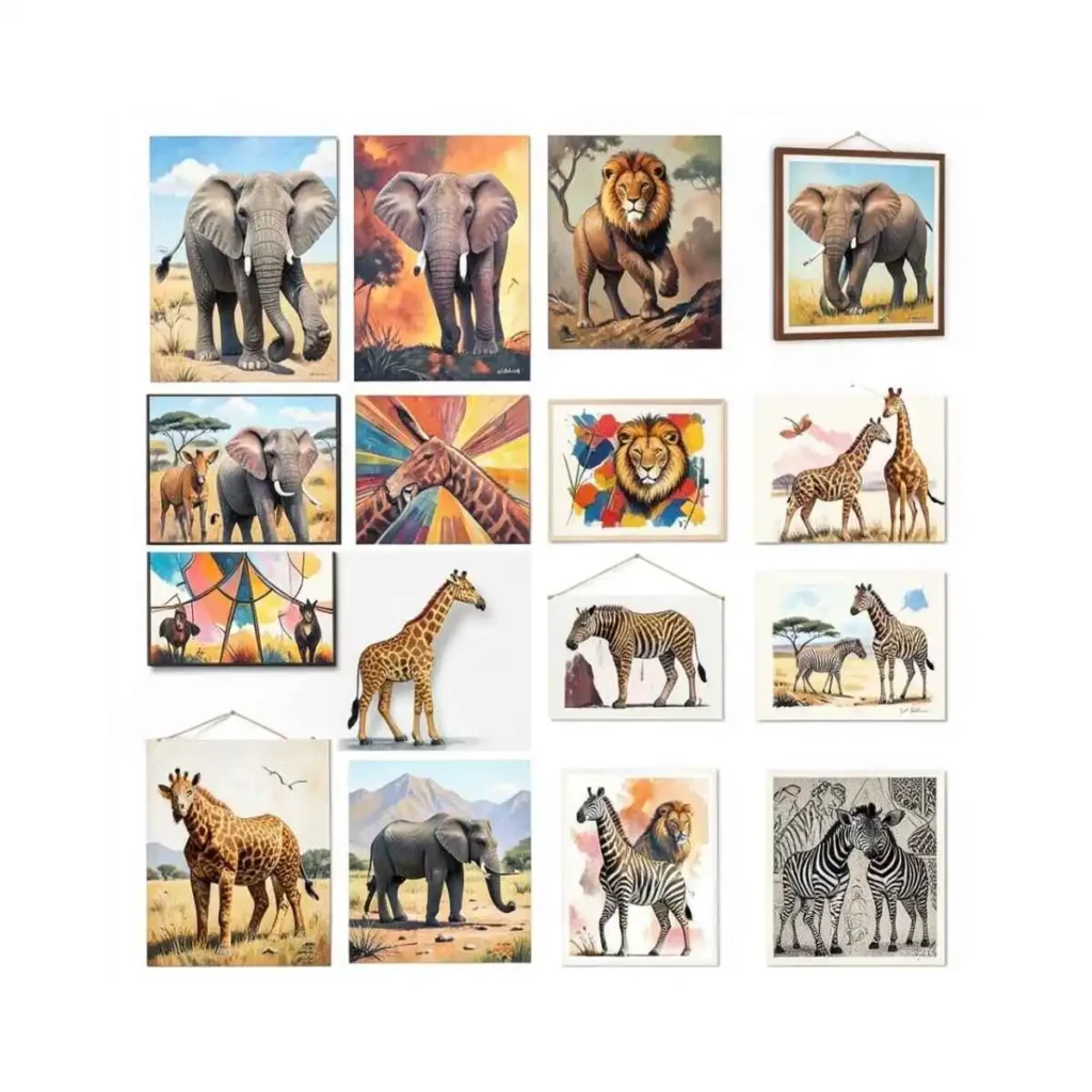 african-wildlife-artwork