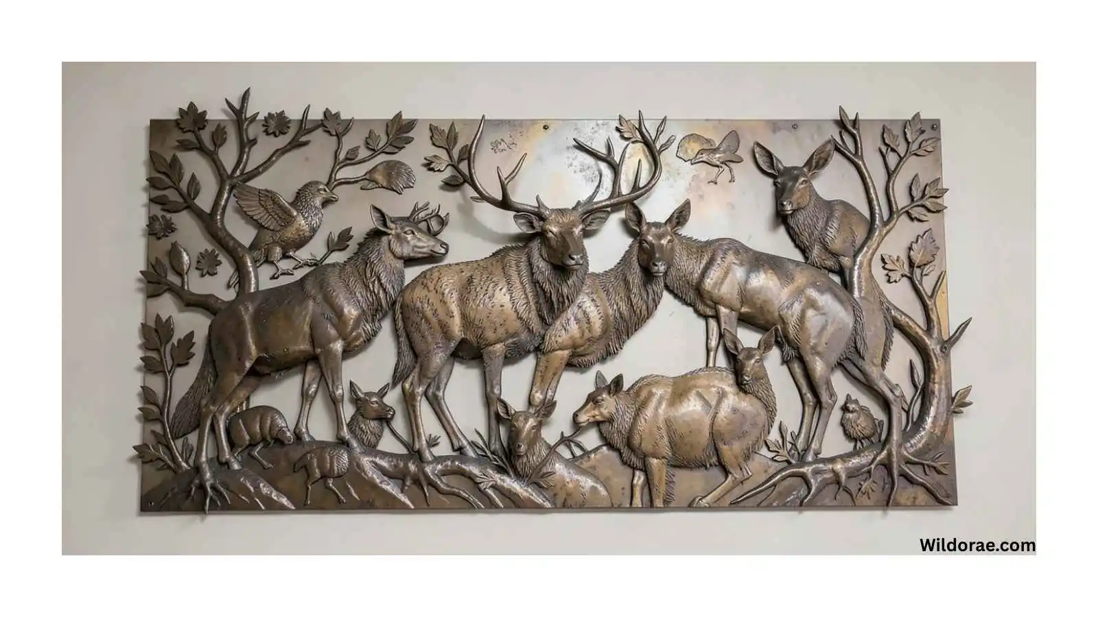 wildlife-metal-wall-art