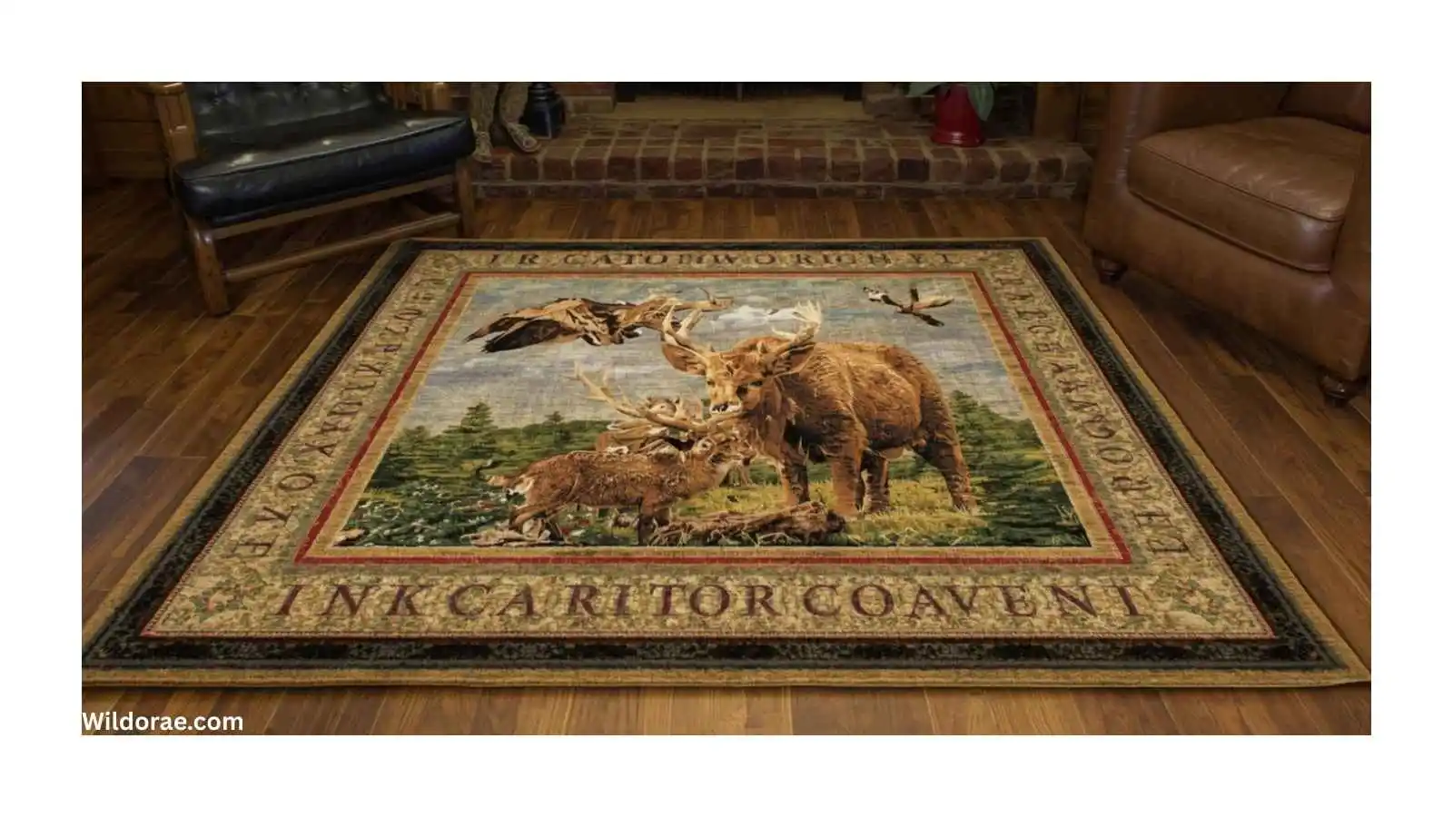 wildlife-rugs-for-cabins