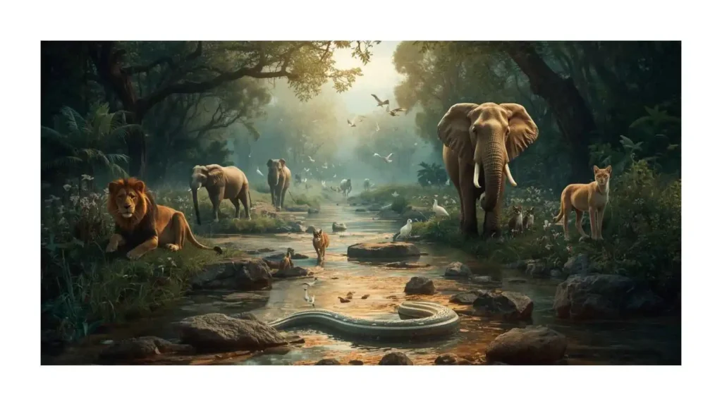 creek-animals