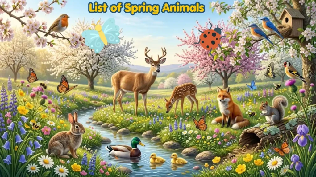 list-of-spring-animals