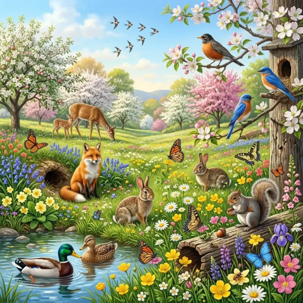 list-of-spring-animals-and-birds