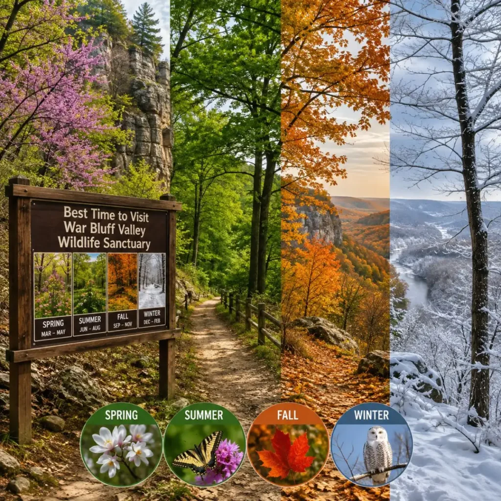 best-time-to-visit-war-bluff-valley-wildlife-sanctuary